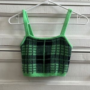 Bershka tank top crop top